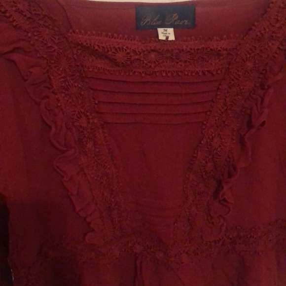 Rust-colored flared top - Picture 3 of 5